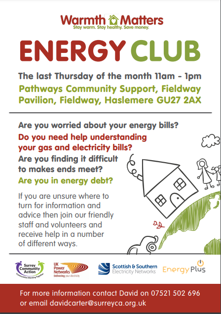 Monthly Energy Club Launched – Pathways Community Support
