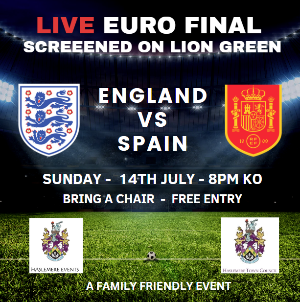 LIVE FINAL – ENGLAND V SPAIN – LION GREEN –